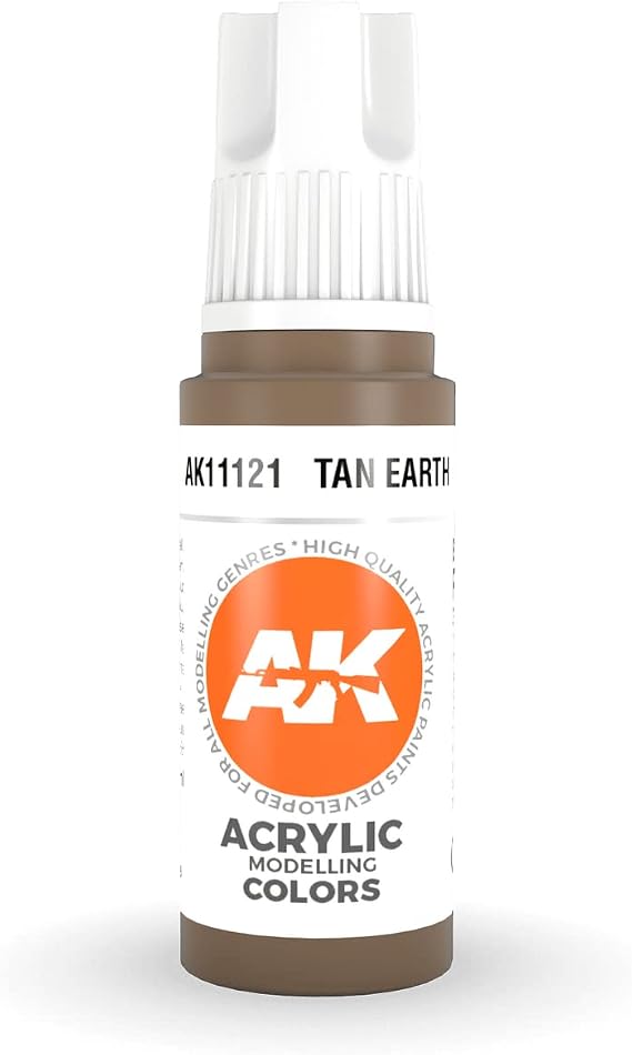 AK Interactive 3rd Gen Acrylic Tan Earth 17ml