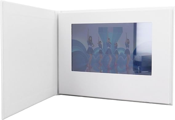 Electronic Video Brochure Video Album, Wedding Video Book, Video Greeting Card, Customize Your Own Video Album, 7 Memories Video Book