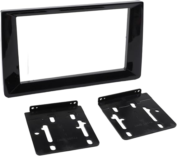 9 Inch to 7 Inch Car for DASH Kit for 2DIN for ANDROID Systems, Black ABS Plastic Navigation Screen Panel Frame Conversion