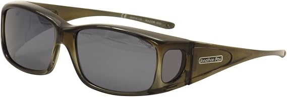 Eyewear Sunglasses - Razor / Frame: Olive Charcoal Lens: Polarvue Grey