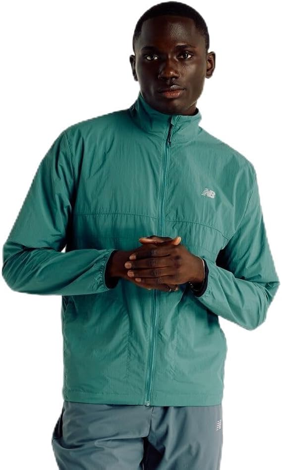 New Balance mens Athletics Packable Jacket