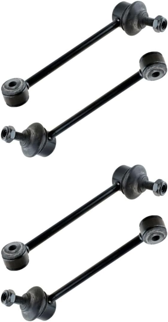 4 Pieces - Suspension Sway Bar Linkage Rear Left Driver Right Passenger Side for 330i 2006-29461