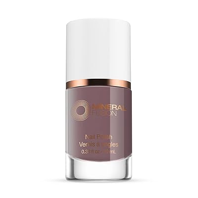 Mineral Fusion Nail Polish, Pink Purple, Mauve Ur Hips Mauve Ur Hips 0.33 Fl Oz Pack of 1