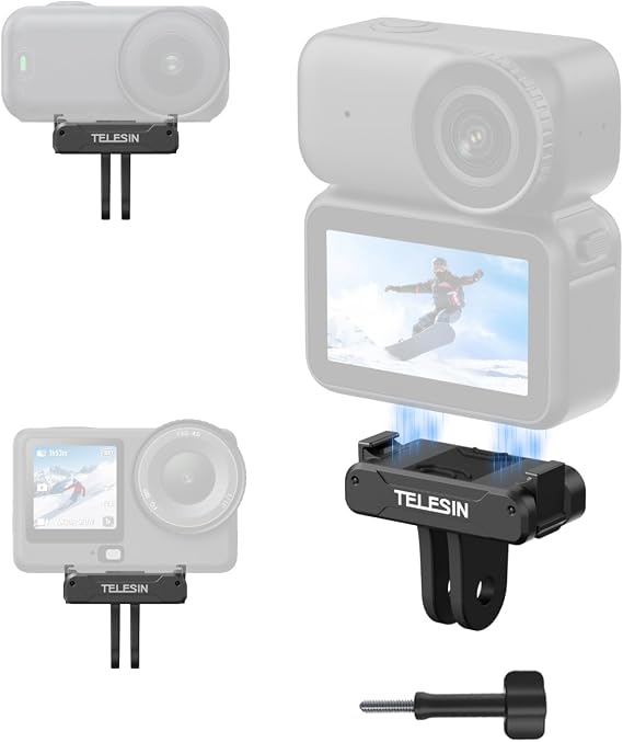 TELESIN DJI Osmo Eylem 6 & Nano için Manyetik Tutuşunu Adaptörü Dağı