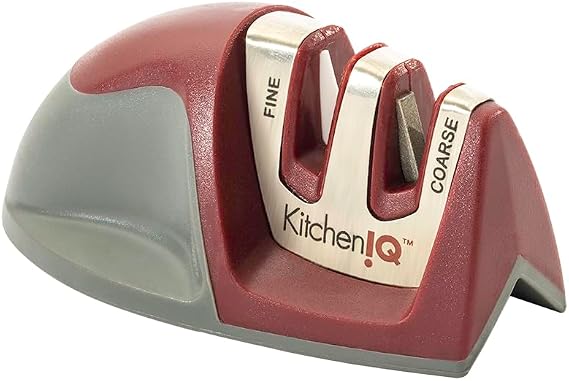 SMITH'S Deluxe Diamond Edge Grip Asian Knife Sharpener, CDU