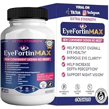 EyeFortin MAX Advanced Lutein Eye Supplement, Macular Health Formula, 60 Capsules