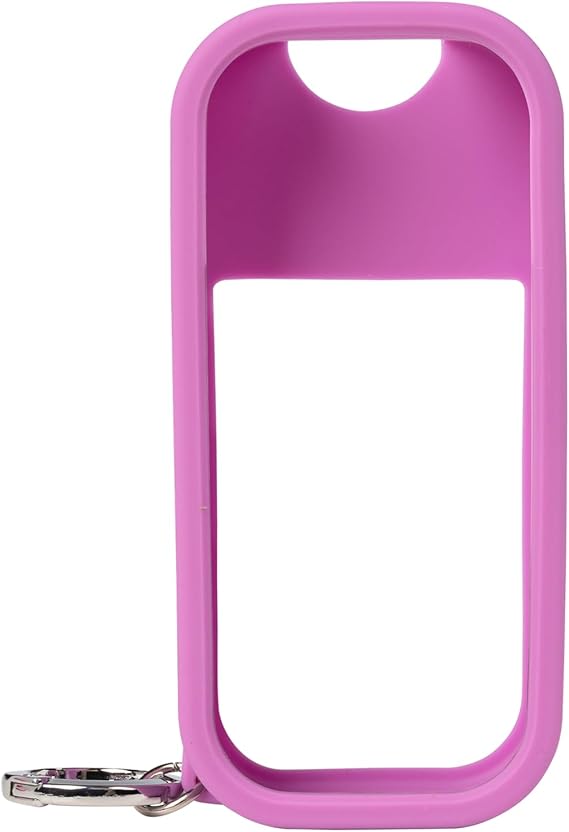 Touchland Body Mist Silicone Case with Keyring, 2 FL OZ - Regal Violet