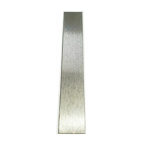 Pure Nickel Sheet, 6 Inches Nickle Anode, 1 Pack Pure Nickel Plate, Nickel Electrode for Nickel Electroplating 6" x 1" 99.9%