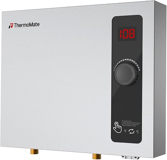 ThermoMate 14kW Tankless Water Heater Electric Upto 3.4 GPM ETL Certified