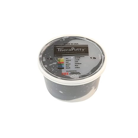 CanDo Theraputty Plus Hand Exercise Putty for Rehabilitation, Exercises, Occupational Therapy, Hand Strengthening, Improve Motor Skills, Stress Relief 1-Pound X-Firm