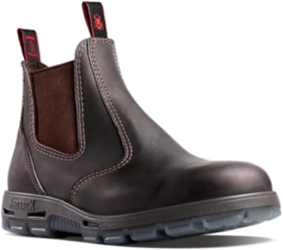 Red Back Boots UBOK Dark Brown Soft Toe Size 7 US/ 6 AU (on pull tags)