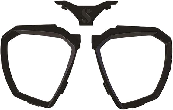 SCUBAPRO D-Mask Color Kit, Black