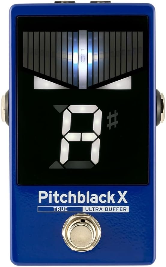 Korg Pitchblack X Series - PB-X Chromatic Pedal Tuner - Blue