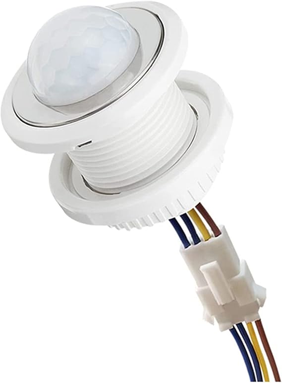 Mini Motion Sensor Light Switch 110-220V PIR Sensor Detection Time Delay Adjustable Infrared Induction Detector