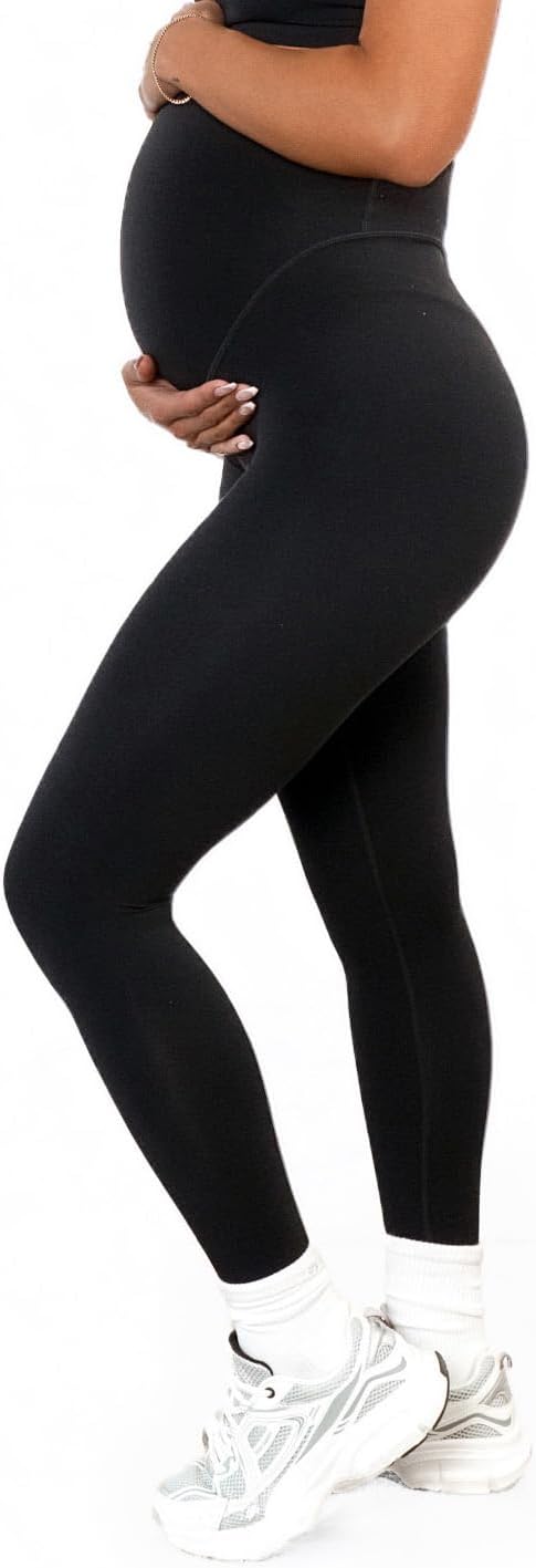 Vitality Cloud II Maternity Leggings, Over the Bump
