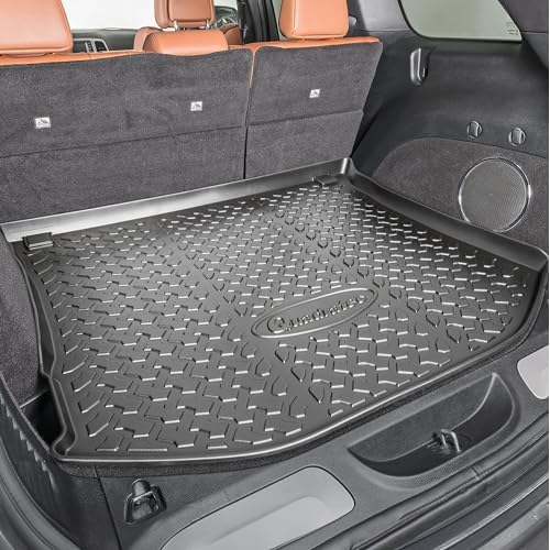 Quadratec Ultimate All Weather Rear Cargo Liner - Fits Jeep Grand Cherokee WK2 2011-2022 - Extra Tall Sides - Deep Tread Pattern