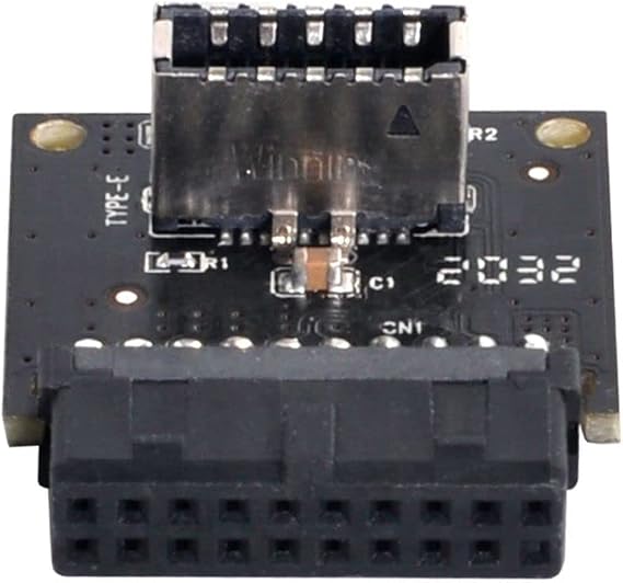 chenyang Motherboard USB 3.0 19/20Pin to USB 3.1 Type-E Front Panel Socket Extension Adapter