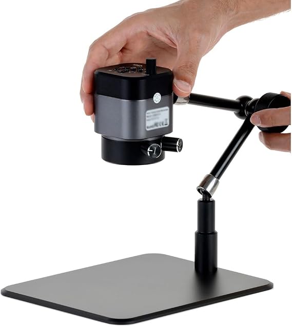 1080p 2MP Digital Microscope with Articulating Arm