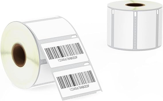 BETCKEY - Replace for DYMO 30334 (2-1/4" x 1-1/4") Barcode Labels[2 Roll]
