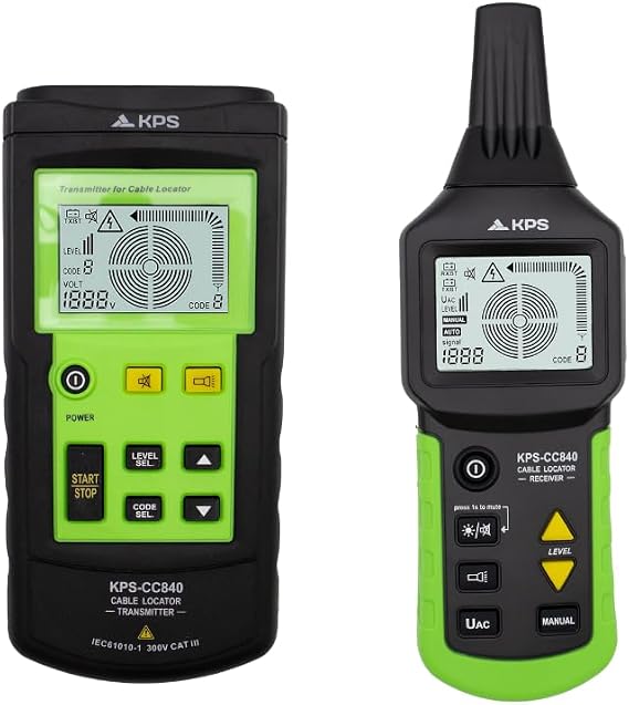 KPS-CC840 Advanced Wire Tracker Precision Cable and Pipe Detection Tool