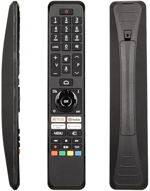 Smart LED TV Kumanda Toshiba CT-8563, B0CWZC7XPS, 70QA5D63DT, 55UA5D63DT, 65UA5D63DT, 55UA3D63DT, 65UA3D63DT, 58UA3D63DT ile Uyumlu Yedek Kumanda - Mikrofonsuz