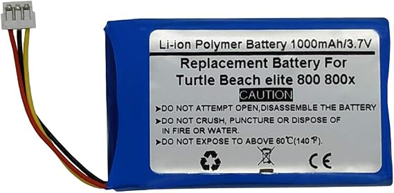 Turtle Beach elite 800 800x3.7V1000mAH