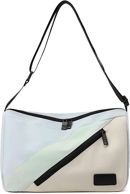 CORIOS Nylon Crossbody Bag for Women - Waterproof Shoulder Bag with Multi Pockets and Top Handle