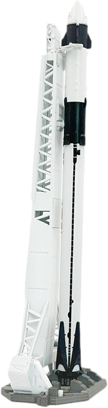 1:200 Rocket Model with Base Flying Model Rocket for Adults Boys Girls Kids