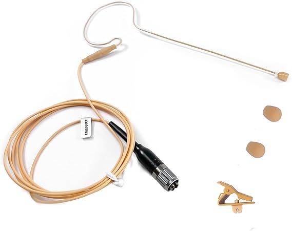 Headset Microphone, 4-pin cH-Style | Audio Technica Bodypack Compatible
