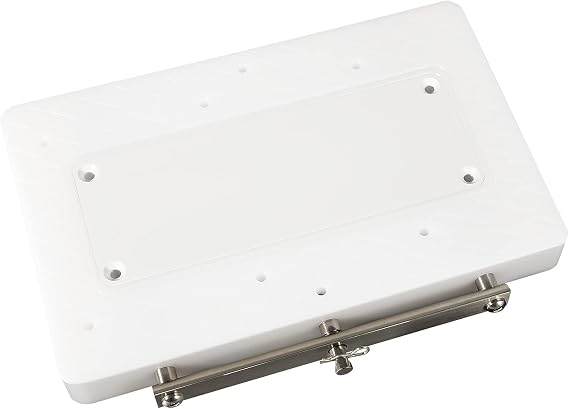 rta-54 for Minn Kota Quick Release Bracket 1854054 Fit for Riptide Electric Steer Trolling Motor Composite Quick Release Motor Mount, White
