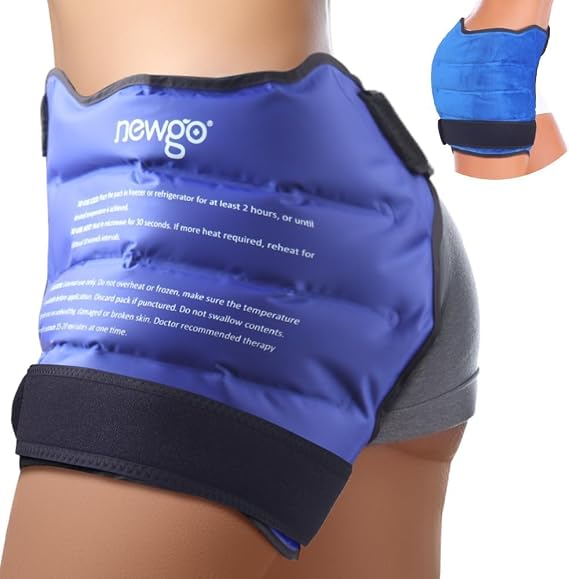 NEWGO Hip Ice Pack Hot/Cold Therapy for Post-Surgery Relief