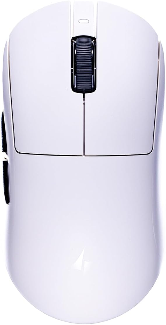 ATK Dragonfly A9 Ultra Max Kablosuz Oyun Faresi, PAW3950 Ultra Sensör, 42.000'e kadar DPI, 55g Hafif, 8K Yoklama, 800 Saat Pil Ömrü, Tamamen Yeni Nano Kaplama, Üç Modlu 2.4G/Bluetooth/Kablolu - Beyaz