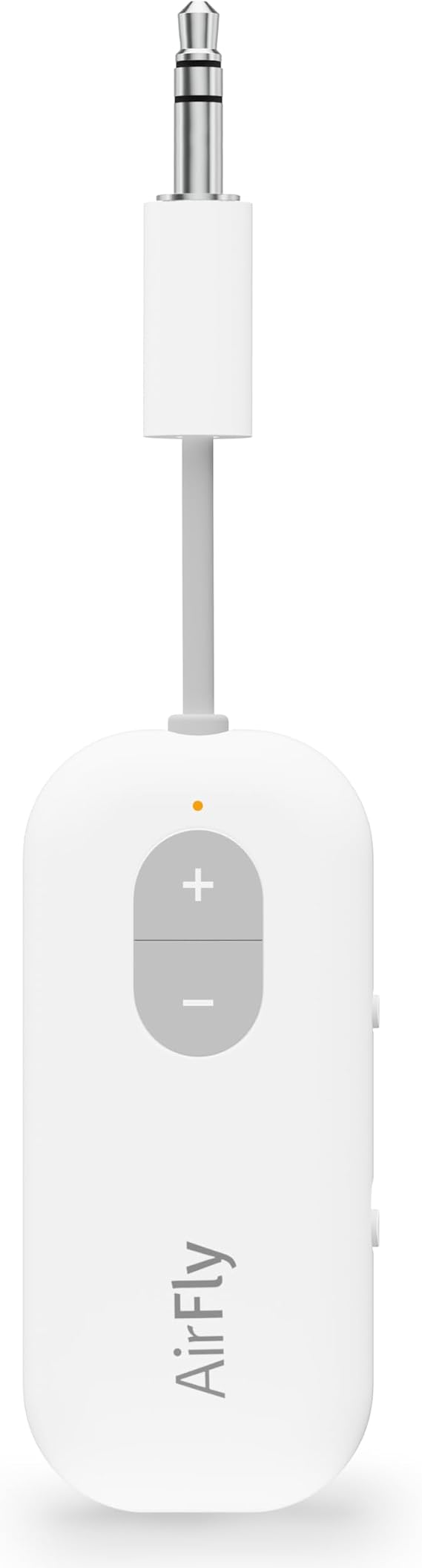 Twelve South AirFly SE, Bluetooth Wireless Audio Transmitter Adapter, White | Bluetooth Adapter for AirPods/Headphones, 20+ Hr Battery, Works with 3.5mm aux Jacks on Airplanes, TVs, Gym Equipment, Travel