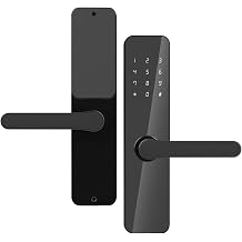 App Control Smart Lock Digital Locks With Handle Keypad Electronic Door For Home Hotel Rental Bluetooth Connect(22x195R(5050))