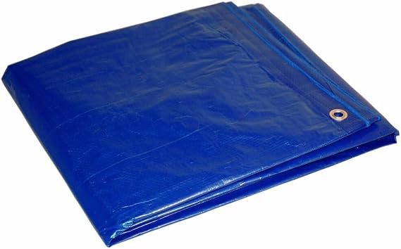 40 Pack Dry Top 00068 Medium Duty Tarp, 6x8 Feet, Blue