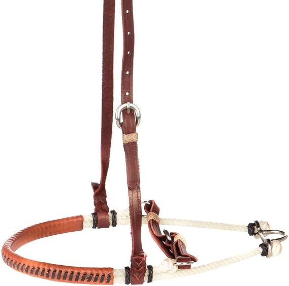 NRS Leather Wrapped Caveson Noseband