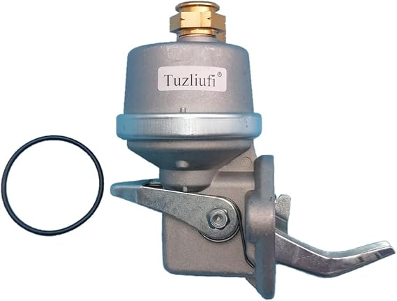 Fuel Pump Feed Lift Transfer Injection Compatible with Case IH Farmall Landscaper Wheel Loader Backhoe Ford New Holland 2830122 2830266 504146090 504380241 707371A1 84268475 84269570 Z821