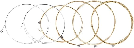 Stainless Steel Guitar String, String Set, String Replacement Part Guitar Strings Replacement Acoustic for Beginner Classic Folk Guitar