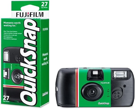 Fujifilm QuickSnap Flash 400 Disposable Camera - 27 Exposure