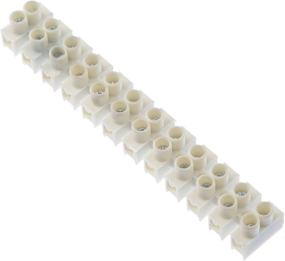 Tek-İş 520117 Sıra Klemens No:1 Yanmaz 12 X 0.5-4 mm, Beyaz, 2.5 - 4mm