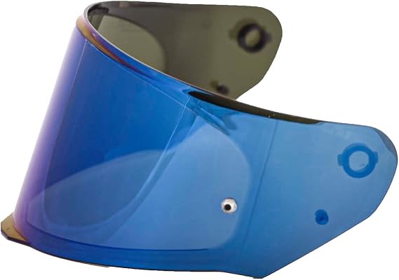 LS2 Helmets Valiant Outer Shield (Blue Iridium)