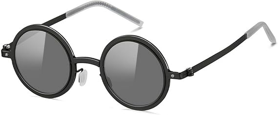Adjustable Tint Sunglasses for Men 1-9 Gears Round Polarized Sun Glasses with ND Filter Lenses