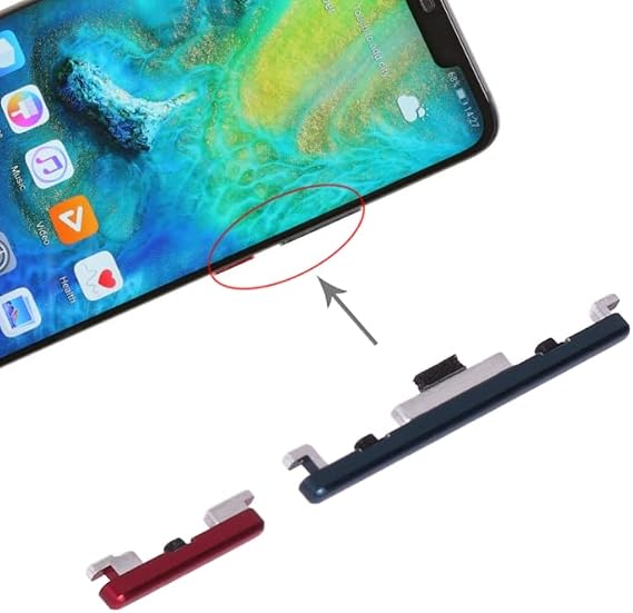 HONGYAN for Huawei Mate 20 Pro Power Button and Volume Control Button