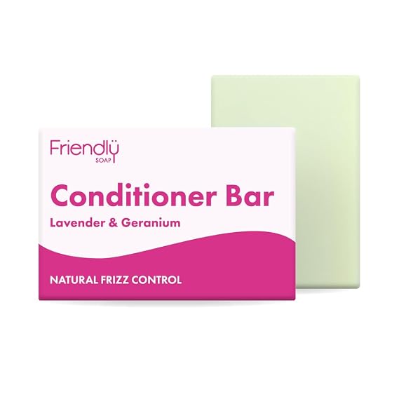 FRIENDLY SOAP Lavender Geranium Conditioner Bar, 95 GR