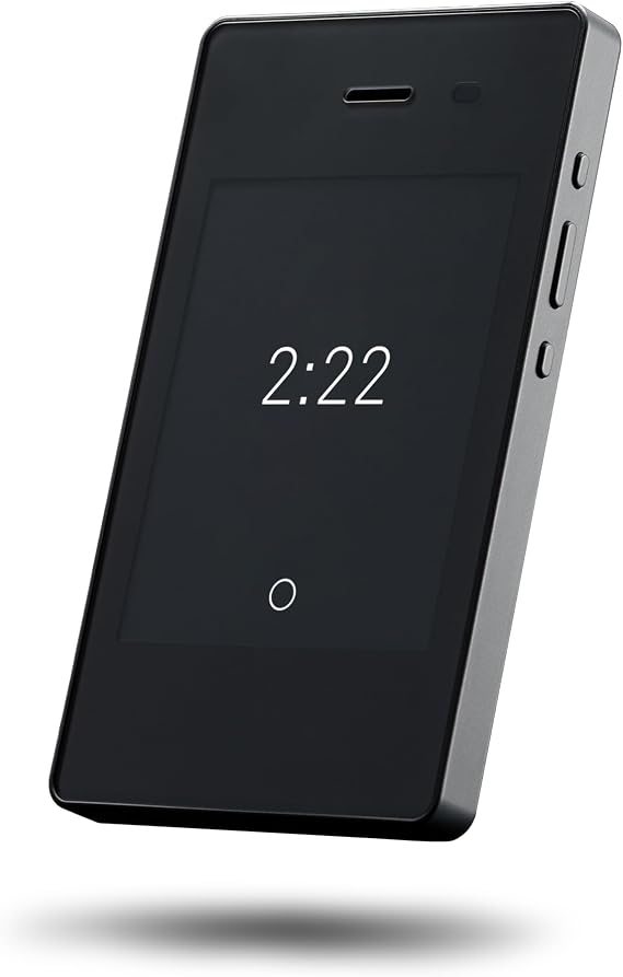 Light Phone II [Black] 4G Volte Phone, Minimalist Phone for Calling & Texting, Bluetooth, WiFi, Personal Hotspot...