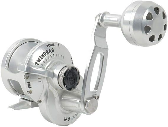 ACCURATE Valiant 1SPD BV-500N Right Hand Reel - Silver