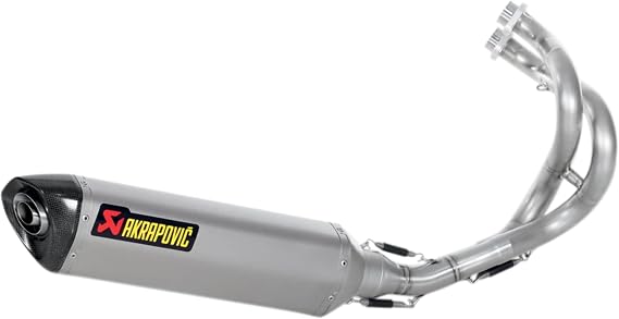 Akrapovic Racing Line Full System( 2:1:1) - Hexagonal Titanium Muffler , Material: Titanium S-K6R7-HT