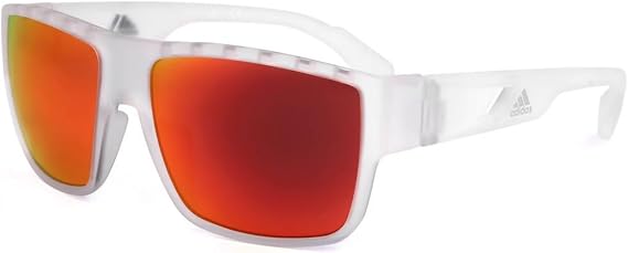 Sunglasses Adidas Sport SP 0006 26G Crystal/Smokey Orange Mirror Lens