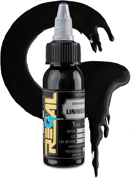Regal Tattoo Ink (Lining Black 1/2oz)