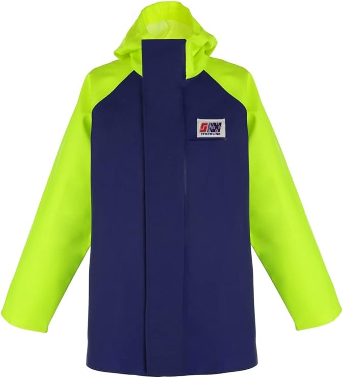 Crew 255 Heavy Duty PVC Commercial Fishing Jacket 650gsm